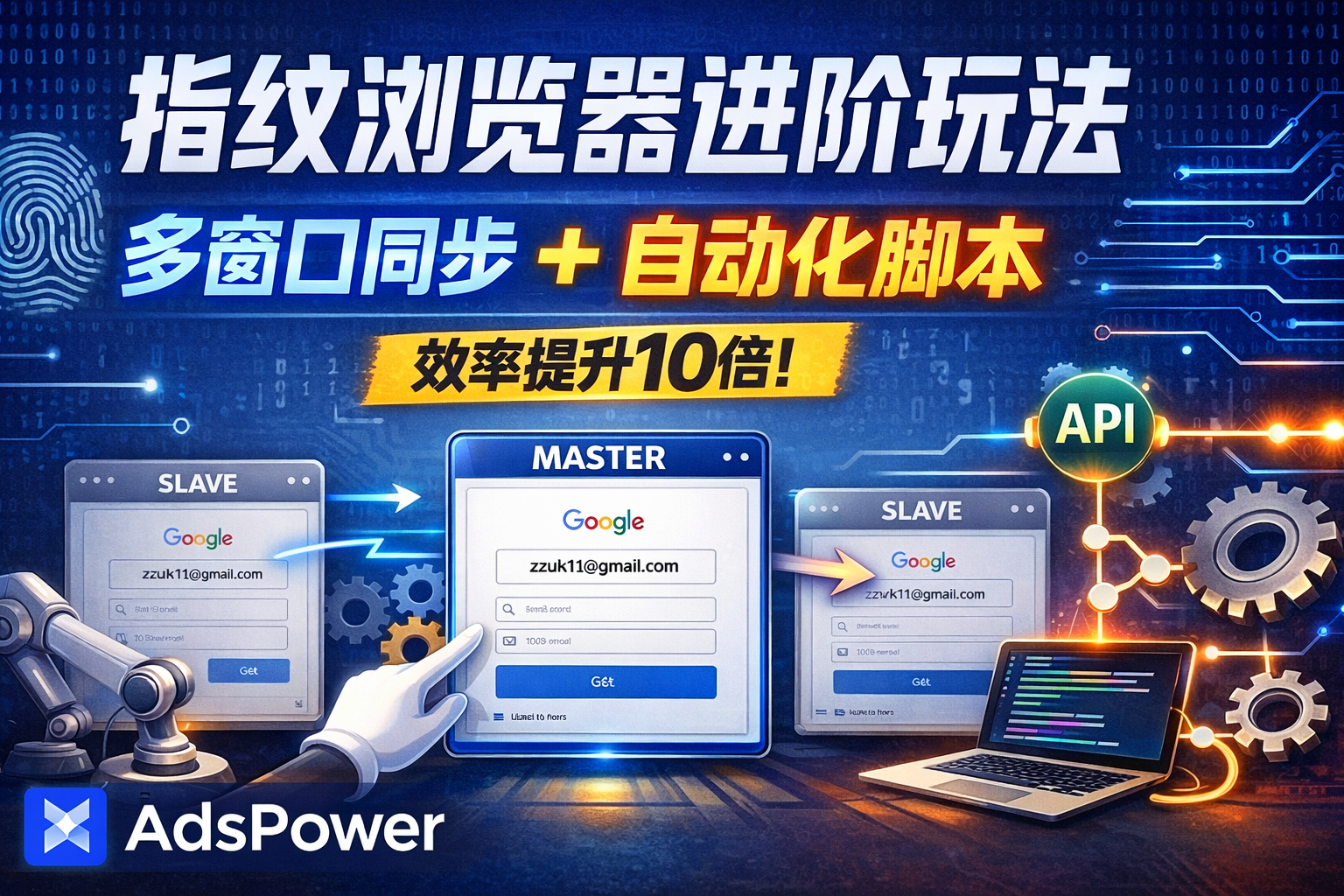AdsPower 指纹浏览器实战教学：从 1 个账号到 30 个窗口同步-智创宝库资源站